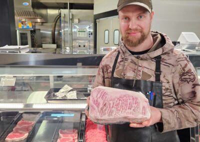 Photo of Japanese Wagyu beef at Fall City Meats and Seafood