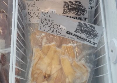 Photo of Wild Pacific razor clams at Fall City Meats and Seafood