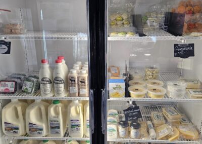 Photo of Local Dairy & eggs selection at Fall City Meats and Seafood