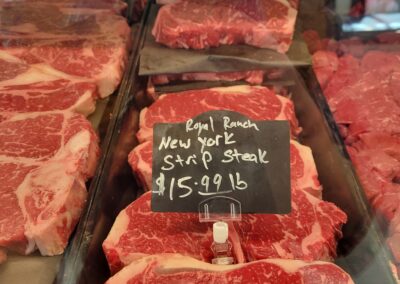 Photo of New York Strip Steaks at Fall City Meats and Seafood